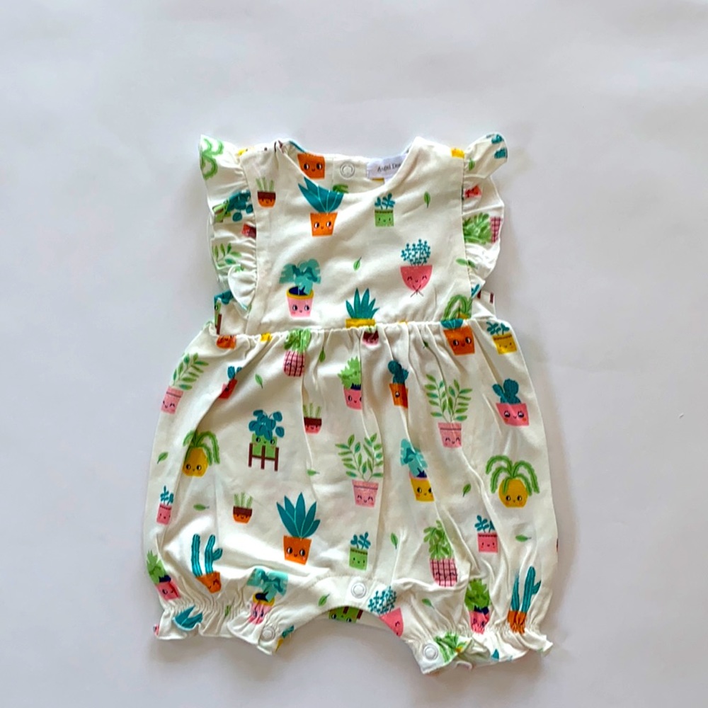 Angel Dear Bamboo Knit Fancy Onesie